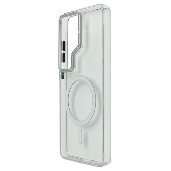 Husa spate pentru Samsung Galaxy S26 Ultra Berlia Magsafe Series - Transparent