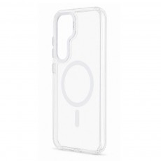 Husa spate pentru Samsung Galaxy S25 Plus Berlia Magsafe Series - Alb