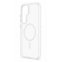 Husa spate pentru Samsung Galaxy S25 Berlia Magsafe Series - Alb
