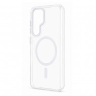 Husa spate pentru Samsung Galaxy S25 Ultra Berlia Magsafe Series - Alb