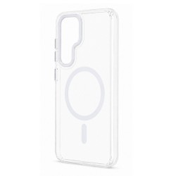 Husa spate pentru Samsung Galaxy S25 Ultra Berlia Magsafe Series - Alb