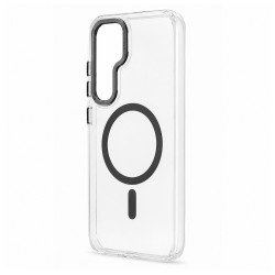 Husa spate pentru Samsung Galaxy S25 Plus Berlia Magsafe Series - Gri