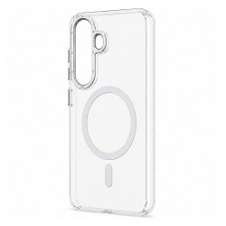 Husa spate pentru Samsung Galaxy S26 Plus Berlia Magsafe Series - Alb