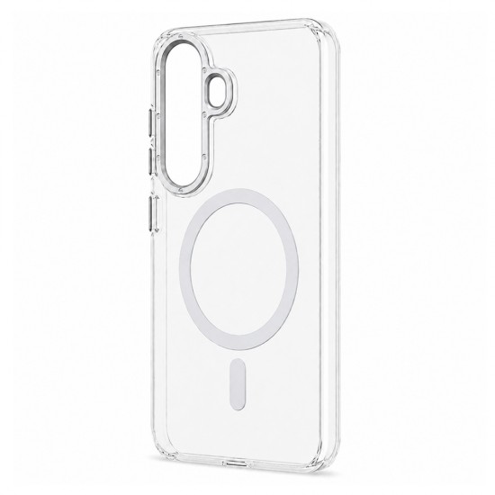 Husa spate pentru Samsung Galaxy S26 Plus Berlia Magsafe Series - Alb