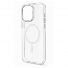 Husa spate pentru iPhone 16 Pro Berlia Magsafe Series - Alb