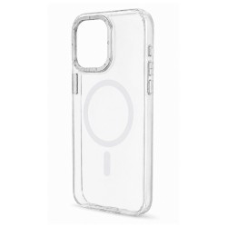 Husa spate pentru iPhone 16 Pro Max Berlia Magsafe Series - Alb