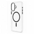 Husa spate pentru iPhone 16 Plus Berlia Magsafe Series - Transparent