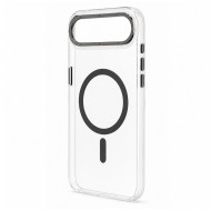 Husa spate pentru iPhone 17 Air Berlia Magsafe Series - Gri