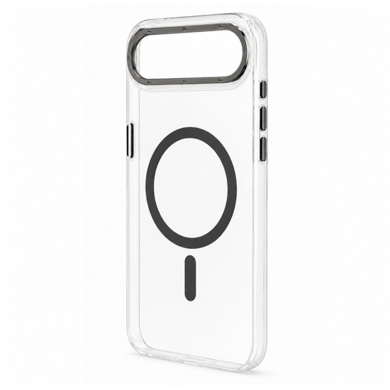 Husa spate pentru iPhone 17 Air Berlia Magsafe Series - Gri