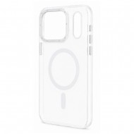 Husa spate pentru iPhone 17 Pro Max Berlia Magsafe Series - Alb