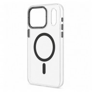 Husa spate pentru iPhone 17 Pro Berlia Magsafe Series - Gri