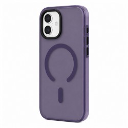 Husa spate pentru iPhone 17 Berlia Smooth Magsafe - Mov