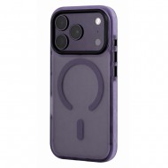 Husa spate pentru iPhone 17 Pro Berlia Smooth Magsafe - Mov