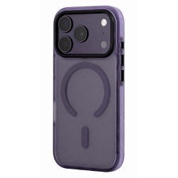 Husa spate pentru iPhone 17 Pro Max Berlia Smooth Magsafe - Mov