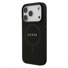 Husa spate pentru iPhone 17 Pro Guess Magsafe - Negru