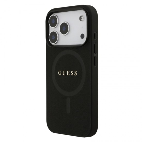 Husa spate pentru iPhone 17 Pro Guess Magsafe - Negru