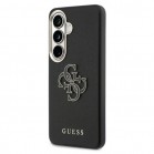 Husa spate pentru Samsung Galaxy S26 Plus Guess Metal Logo - Black