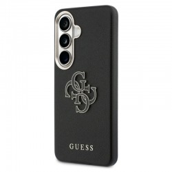 Husa spate pentru Samsung Galaxy S26 Plus Guess Metal Logo - Black