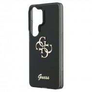 Husa spate pentru Samsung Galaxy S26 Ultra Guess Metal Logo - Black