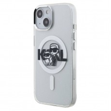 Husa spate pentru iPhone 16 Pro Max Karl Lagerfeld Glitter - Magsafe 