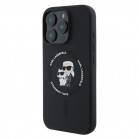 Husa spate pentru iPhone 16 Pro Max Karl Lagerfeld Magsafe - Negru