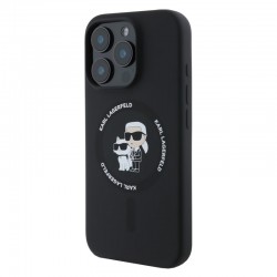 Husa spate pentru iPhone 16 Pro Max Karl Lagerfeld Magsafe - Negru