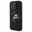 Husa spate pentru iPhone 16 Pro Max Karl Lagerfeld Magsafe - Negru