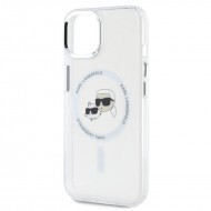 Husa spate pentru iPhone 16 Pro Max Karl Lagerfeld Magsafe - Transparent