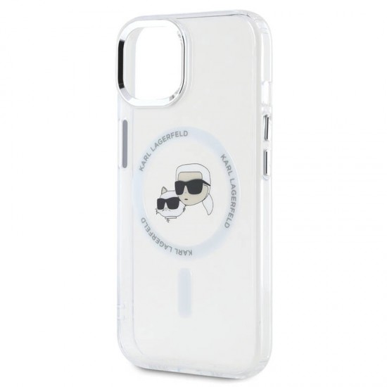 Husa spate pentru iPhone 16 Pro Max Karl Lagerfeld Magsafe - Transparent
