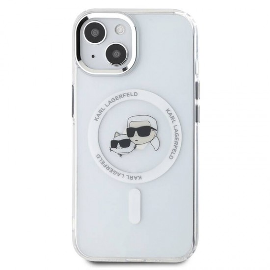 Husa spate pentru iPhone 16 Pro Max Karl Lagerfeld Magsafe - Transparent