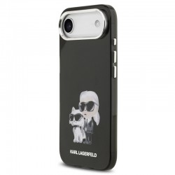 Husa spate pentru iPhone 17 Air Karl Lagerfeld Aquarelle - Negru
