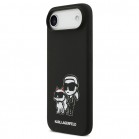 Husa spate pentru iPhone 17 Air Karl Lagerfeld Sketch Magsafe - Negru