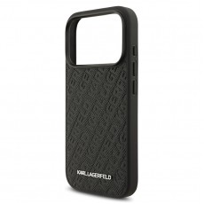 Husa spate pentru iPhone 17 Pro Karl Lagerfeld Magsafe - Negru