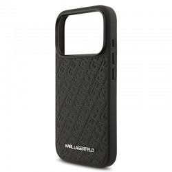 Husa spate pentru iPhone 17 Pro Karl Lagerfeld Magsafe - Negru