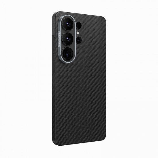 Husa spate pentru Samsung Galaxy S26 Ultra Keephone Kevilar Magsafe - Negru