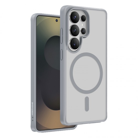 Husa spate pentru Samsung Galaxy S26 Ultra Keephone Mago Pro MagSafe - Gray