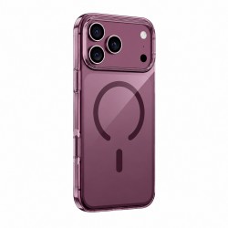 Husa spate pentru iPhone 18 Pro Max Keephone X-Crystal - Burgundy