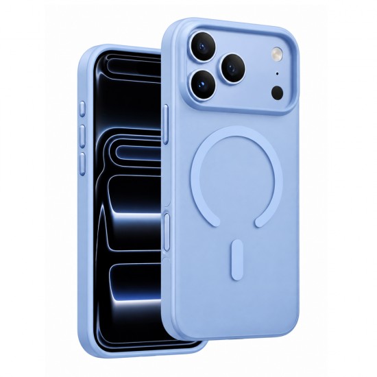 Husa spate pentru iPhone 17 Pro Max Keephone Gearmag MagSafe - Glacier