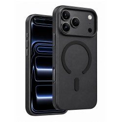 Husa spate pentru iPhone 18 Pro Max Keephone Gearmag MagSafe - Negru
