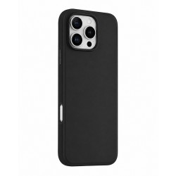 Husa spate pentru iPhone 16 Pro Max Keephone Rosana - Negru