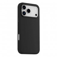 Husa spate pentru iPhone 17 Pro Max Keephone Rosana - Negru