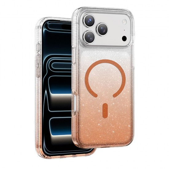 Husa spate pentru iPhone 17 Pro Max Keephone Lillian - Orange