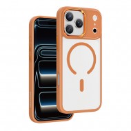 Husa spate pentru iPhone 17 Pro Max Keephone Magpro - Portocaliu
