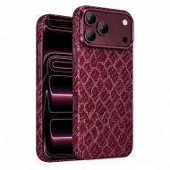 Husa spate pentru iPhone 17 Pro Keephone Kevilar Drakon Magsafe - Burgundy