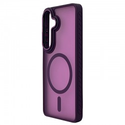 Husa spate pentru Samsung Galaxy S26 Plus Matte Case Magsafe - Semitransparent/Purple