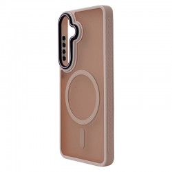 Husa spate pentru Samsung Galaxy S26 Plus Matte Case Magsafe - Semitransparent/Rose