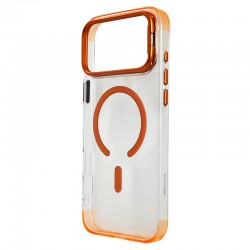 Husa spate Remax Naked pentru iPhone 17 Pro Max - Transparent/Cosmic Orange