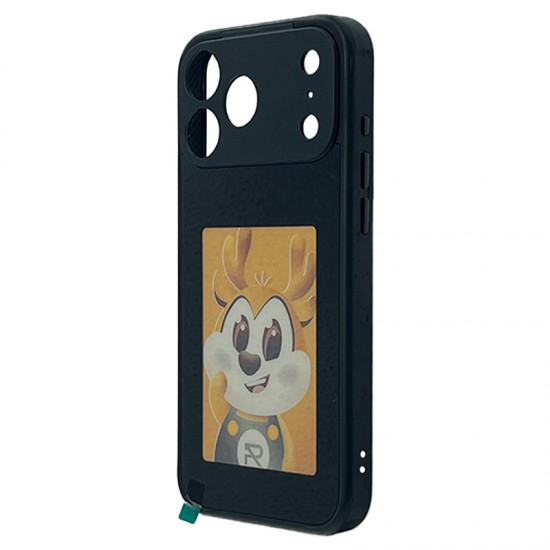 Husa spate Photo Case pentru iPhone 17 Pro - Black