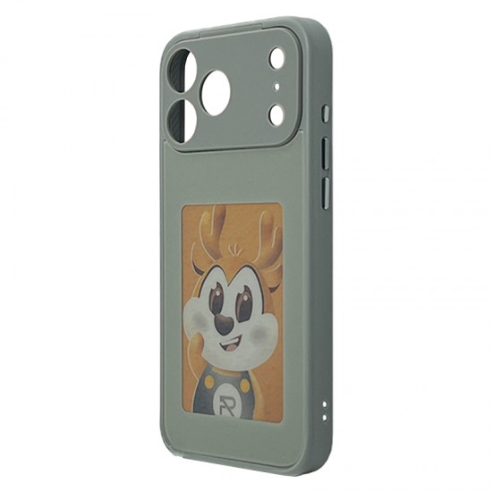 Husa spate Photo Case pentru iPhone 17 Pro Max - Gray