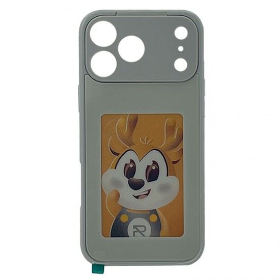 Husa spate Photo Case pentru iPhone 17 Pro Max - Gray